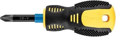 Topex - Kruiskopschroevendraaier - PH2 - 38mm - Ergonomische Handgreep