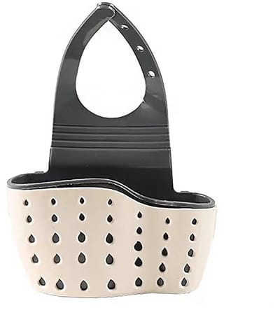 Dailygoods- Spons Houder Verstelbaar - Keuken Organizer - Gootsteen Caddy - Afvoer Mand - Antislip - Eenvoudig te Bevestigen - Gootsteenorganizer