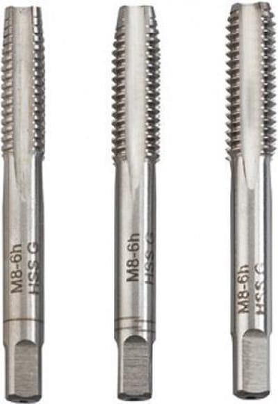 kwb 443310 Schroefdraadsnijderset 3-delig M10 1.5 DIN 352 HSS 3 stuk(s)
