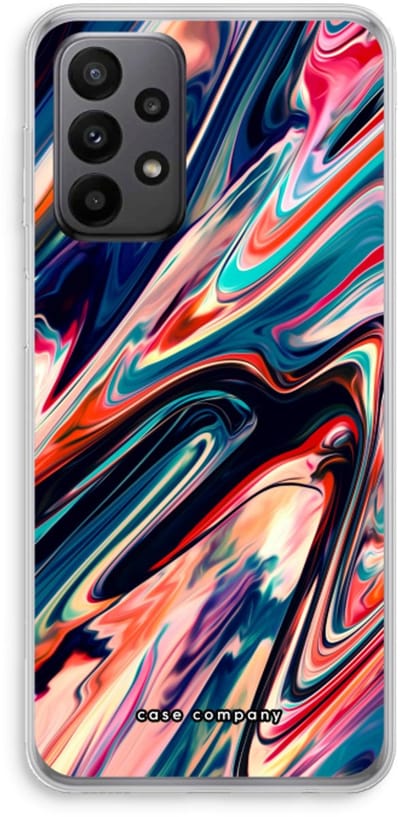 Case Company® - Hoesje geschikt voor Samsung Galaxy A23 hoesje - Quantum Being - Soft Cover Telefoonhoesje - Bescherming aan alle Kanten en Schermrand