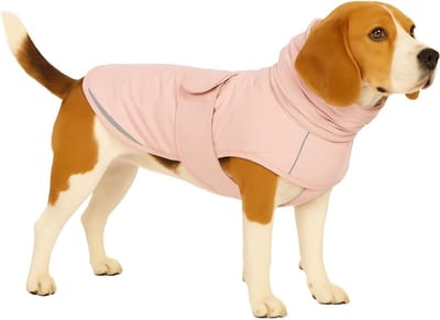 Hondenjas – Flamingo Cujo – honden jas – hondenjasjes winter – hondenjas waterdicht – 40 cm – A:40cm B:48cm C:50-56cm – roze