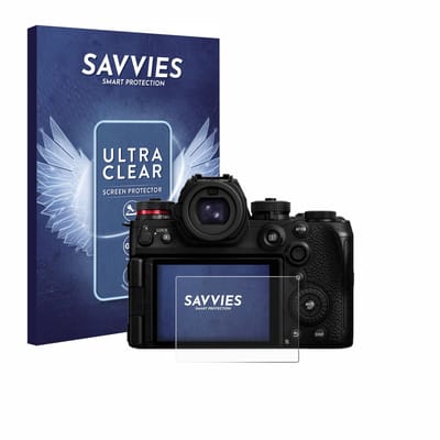 Savvies - Screenprotector voor Panasonic Lumix DC-S1RII - Folie Beschermfolie transparant 18 Stuks