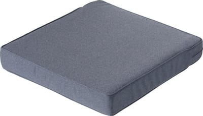 Madison - Loungekussen - Tuinkussen - Zitkussen - Rugkussen - Waterbestendig - 2-delig - 73 x 73cm - Manchester Denim Grijs