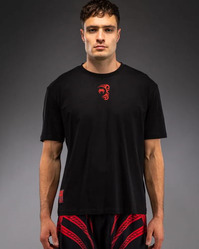 Venum x Mike Tyson Tiger T-Shirt Katoen Diep Zwart - S