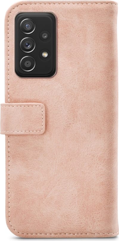 Mobilize - Geschikt voor - Samsung Galaxy A52 Hoesje - Elite Gelly Wallet Book Case Licht Roze