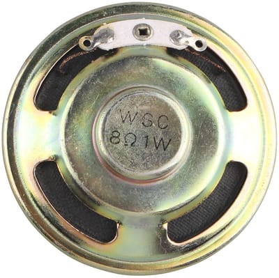 Dailygoody - 1 Watt Luidspreker - Interne Magneet - Compact en Lichtgewicht - Geschikt voor Speelgoed en Elektronische Apparaten - 50mm Rond
