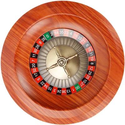Roulette Draaiplateau - Draaiend Spel - Casino Avonden - Hoge Snelheid - 35 x 24 x 9 cm