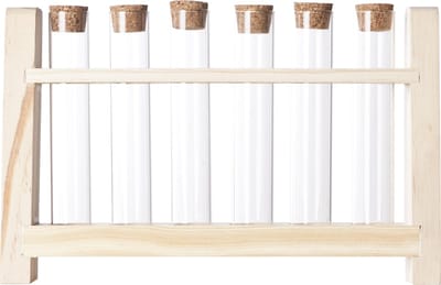 Cosy&Trendy Tubes - Houten Houder Met 6 Tubes