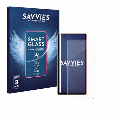 3 Stuks Savvies Screenprotector - geschikt voor Google Pixel 7a - beschermfolie glas transparant