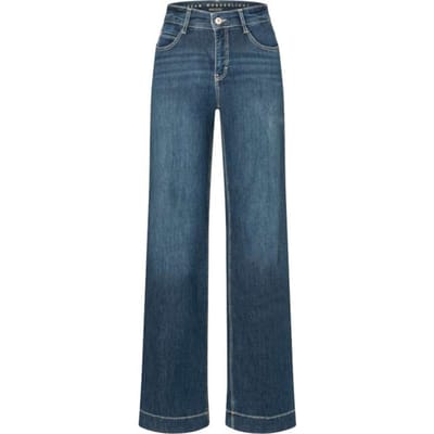 wide leg jeans met steekzakken model 'Dream'