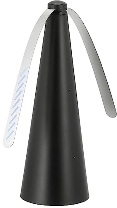 Vliegenverjager - Insectenwering - Buiten eten - Veilig zonder letsel - 9 x 26 cm - Zwart