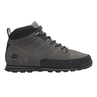 Timberland Heren Euro Rock Leren Halfhoge Laarzen (Grijs)