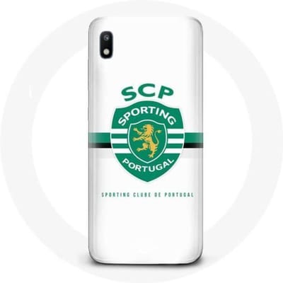 Coque - Maniacase - Samsung Galaxy A10 - Souple - Noir - Sporting Portugal noir