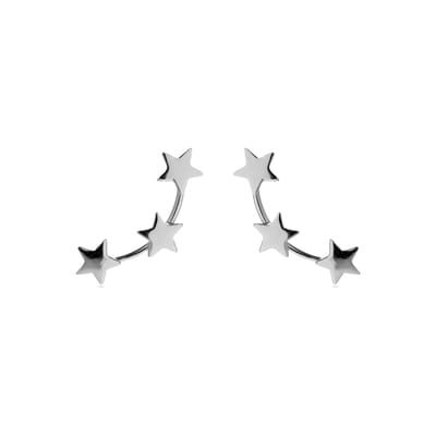 Luxenter 925 sterling zilveren gerhodineerde oorbellen - Essential