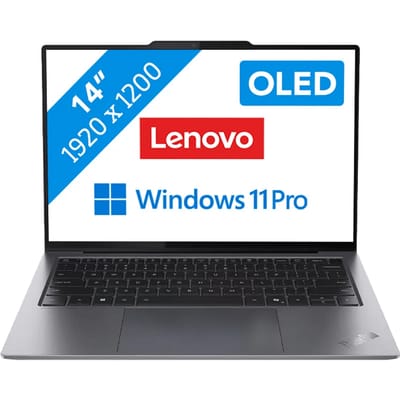 Lenovo ThinkPad X9-14 Gen 1 Aura Edition Copilot+ PC Intel Core Ultra 7 258V Laptop 35,6 cm (14") Touchscreen 2.8K 32 GB LPDDR5x-SDRAM 512 GB SSD Wi-Fi 7 (802.11be) Windows 11 Pro Engels Grijs