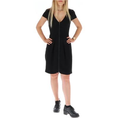 Armani Exchange Dames Zwarte Jurk