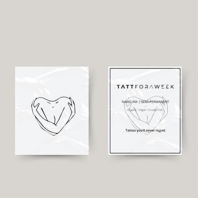 Tijdelijke tattoo zelfliefde | Neptattoo volwassenen | Tijdelijke tattoo voor volwassenen | Temporary tattoo | Plaktattoos voor volwassenen | Neptattoos | Probeer zorgeloos een tattoo | tattforaweek