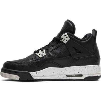 Jordan 4 Retro Oreo 2015 GS 408452-003 37.5 black