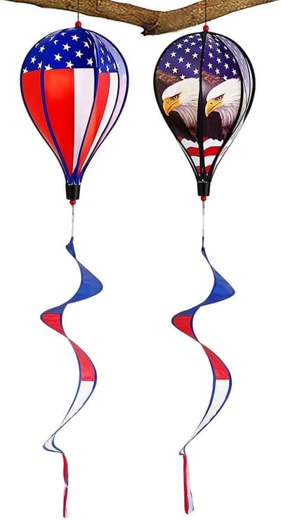 Ballon Windspinner - Windmolen Decoratie - Tuin Verfraaien - Levendig Kleurenpalet - 110 cm - Multicolor