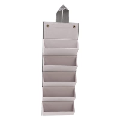 Dailygoods- Zonnebril Organizer - Opvouwbare Brillenkoker - PU-leer - Hangend Ontwerp - Multifunctioneel - Geschikt voor Sportbrillen/Zwembrillen - Brillenhouder