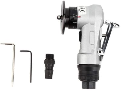 Allecto - Afschuinmachine - Mini afschuinmachine - Lichtgewicht en duurzaam - 45 graden - Handmatige trimmer - Voor precisiewerk - 7 mm schijf