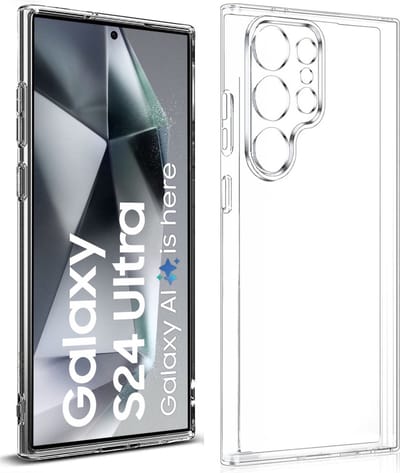 Armordrop Transparant Hoesje Geschikt Voor Samsung S24 Ultra - Stevige Beschermhoesje