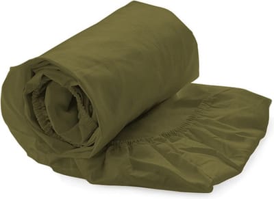 Luxe Kussensloop Satijn - 100% Katoensatijn - 60x70 cm - Olive Green
