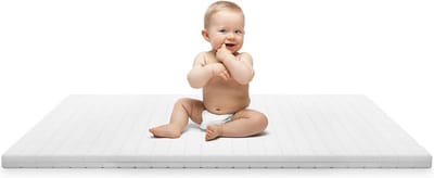 Ledikant matras 60x120 - Baby Matras 60x120 cm van koudschuim - Ademend en hygiÃ«nisch - Wasbare hoes - Baby matras zacht ligcomfort - Hoogte 5 cm