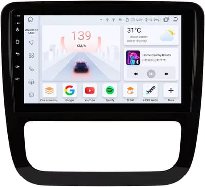 Autoradio met bluetooth - Carplay - Voor VW Volkswagen Scirocco (2008-2013) - Geschikt voor Apple en Android - Stereo - Navigatie - Navigatiesysteem auto - 3GB 32GB