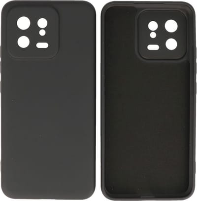 Fashion Backcover Telefoonhoesje - Color Hoesje - Geschikt voor de Xiaomi 13 5G - Zwart