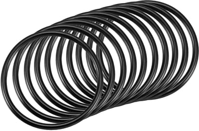 50mm x 44mm x 3mm Nitril Rubber O-ringen voor Waterkraan en Loodgietwerk - Set van 10 Stuks Zwart