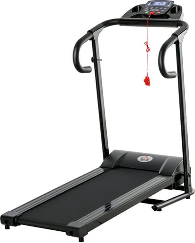 Loopband Inklapbaar - 0.8-10km/u - Wandelband - Walking Pad - Opvouwbare Loopband - Walkingpad - Treadmill - Zwart
