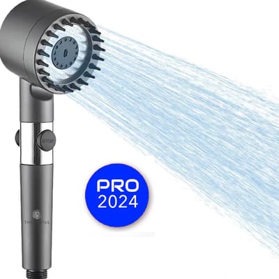 Douchekop 4 in 1 - Hutsen - Waterbesparende - Waterbesparend - Filter - Verstelbare Douchekop - Hoge Druk - Harde Straal - Shower Head Filter