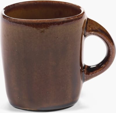 Serax Uncharted Out of Lines koffiekop 22cl ocher (set van 2)