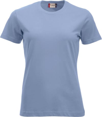 Clique New Classic-T Women 029361 - Licht-blauw - XS