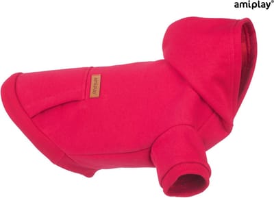 Amiplay Hoodie Texas rood 30x32x46cm