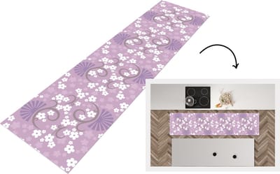 Keukenloper - Loper keuken - Bloemen - Patronen - Sakura - 200x50 cm - Keukenloper vinyl