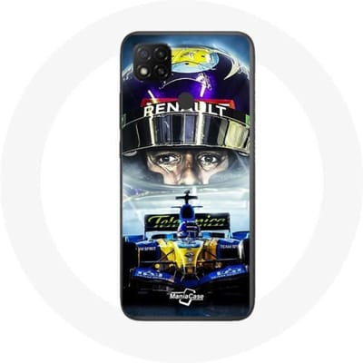 Xiaomi Redmi 9C Case Formule 1 Fernando Alonso Díaz Spaanse F1-coureur