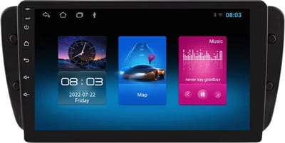 Autoradio met bluetooth - Carplay - Voor Seat Ibiza 6J (2009-2013) - Geschikt voor Apple en Android - Stereo - Navigatie - Navigatiesysteem auto - 1GB 16GB