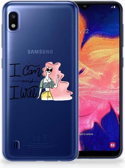 Samsung Galaxy A10 Telefoonhoesje met Naam i Can