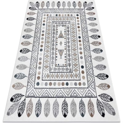Kleden Rugsx Tapijt FUN Teepee voor kinderen, Indisch patroon, 80x150 cm