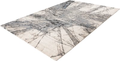 Vloerkleed Bologna 460 blauw – 60 x 110 cm – polypropyleen & polyester, machinegeweven