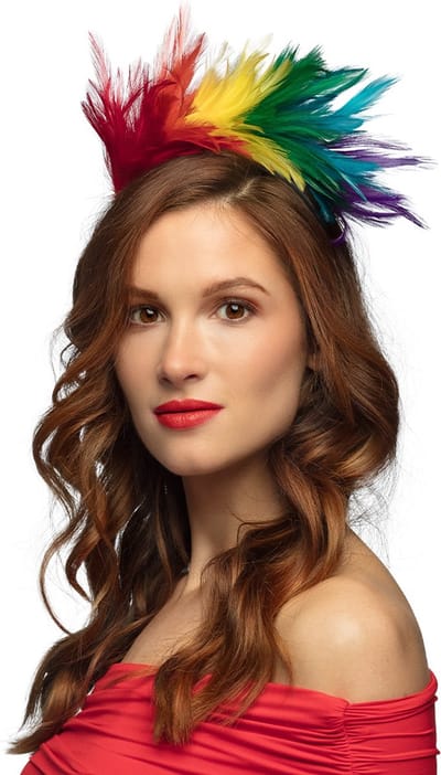 Boland - Diadeem Coco Multi - - Volwassenen - Vrouwen - Pride
