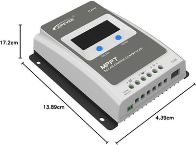 MPPT Solar Laadregelaar 20A Automatisch 12V/24V - Hoog Rendement Zonnepaneel Controller