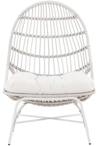 Svea - Ines outdoor loungestoel - wicker - wit
