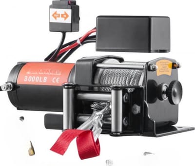 Elektrische Lier PRO 1360KG - Takel, Hijskraan en Draadloze afstandsbediening - Voor Dagelijks Gebruik, Thuis en Professioneel Gebruik