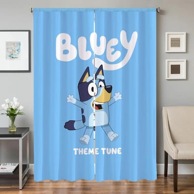Home Interieur Keuken Gordijnen voor Woonkamer 2 Stuks Verduisterende Gordijnen Deurgordijn B-bluey-y Scheidingswand Slaapkamer Decoratie W50xH70cmx2pcs-CL