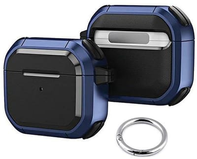 Beline Serie - Niebieskie AirPods 3 Etui - Stevige Omslag - Perfecte Pasvorm