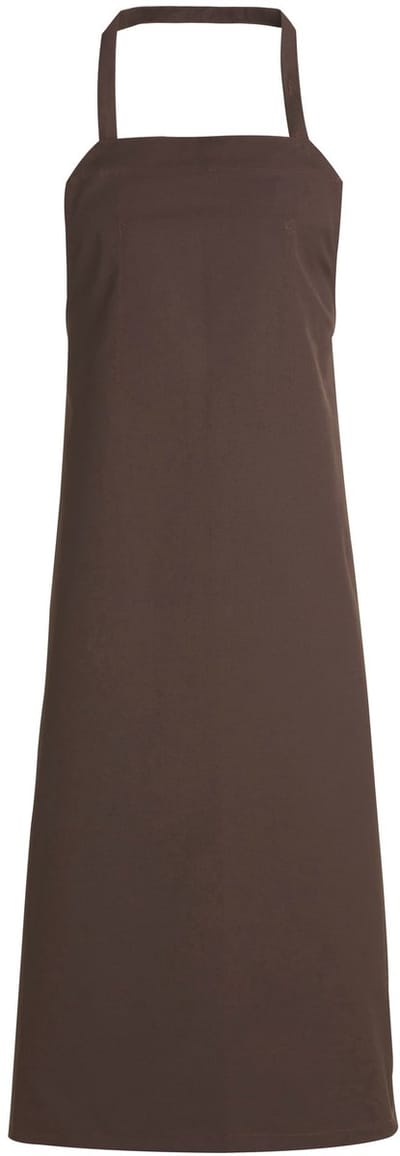 Kentaur Extra wide bib apron 31502-101 - Mocca - UNI