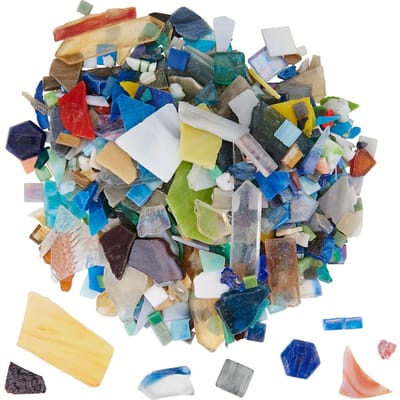 VBS Gebroken mozaïek "Maten en kleurenmix", 2 kg
